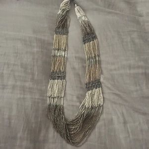 Boho beaded necklace
